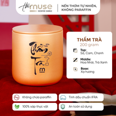 Nến thơm The Muse - Thẩm trà - Hương Trà Xanh