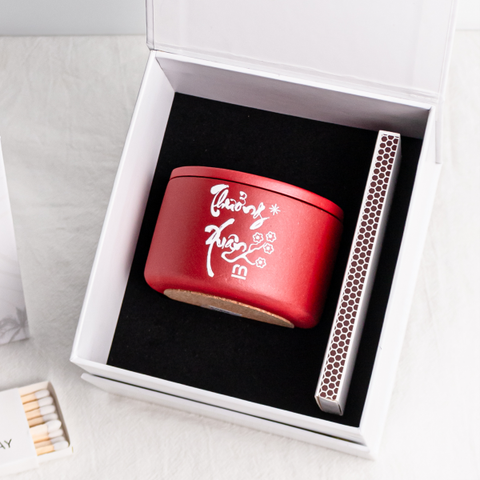 Nến thơm The Muse - Thưởng Xuân - Hương Hoa Đào