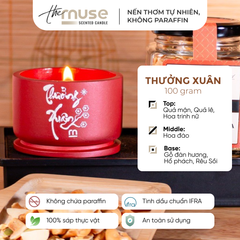Nến thơm The Muse - Thưởng Xuân - Hương Hoa Đào