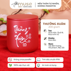 Nến thơm The Muse - Thưởng Xuân - Hương Hoa Đào