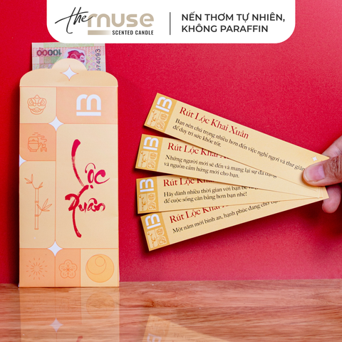 Nến thơm The Muse - Thưởng Xuân - Hương Hoa Đào