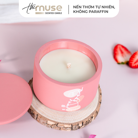 Nến thơm The Muse - My Sweetheart - Hương Nước Hoa Nữ