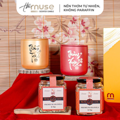 Set quà Tết - Nến thơm The Muse - Combo 2