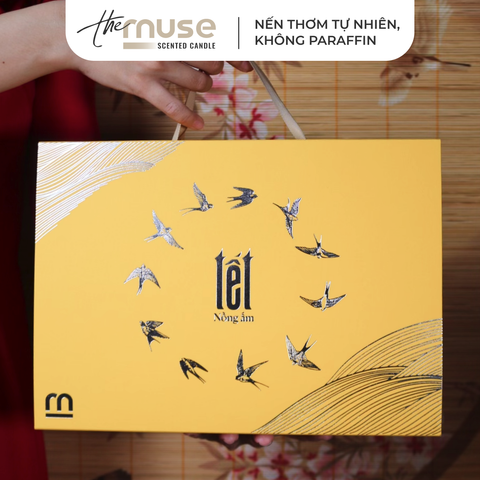 Set quà Tết - Nến thơm The Muse - Combo 2