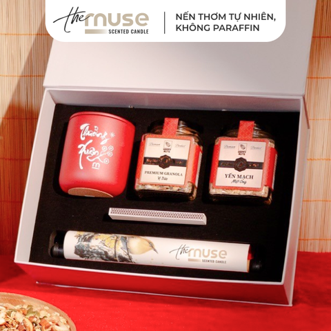 Set quà Tết - Nến thơm The Muse - Combo 2