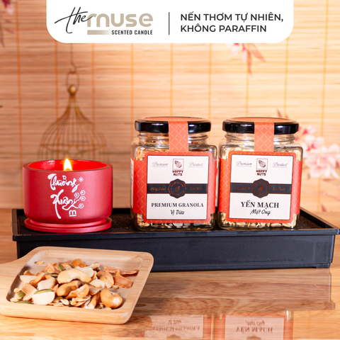 Set quà Tết - Nến thơm The Muse - Combo 1