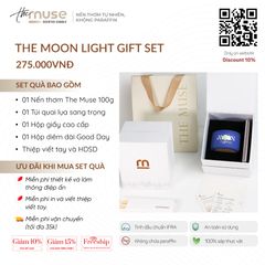 Nến thơm The Muse - Moon Light - Ánh sáng mùa lễ hội