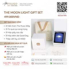 Nến thơm The Muse - Moon Light - Ánh sáng mùa lễ hội