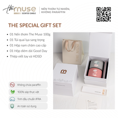 Nến thơm The Muse - Our Story - Hương Nước Hoa Nam