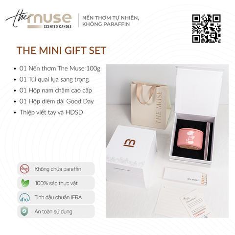 Nến thơm The Muse - My Sweetheart - Hương Nước Hoa Nữ