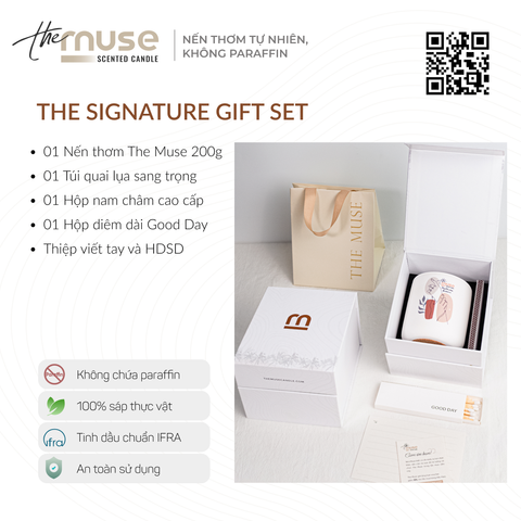 Nến thơm The Muse - Maldives Dream - Hương Biển