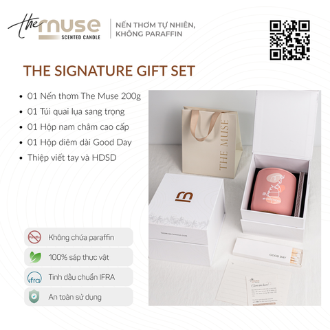 Nến thơm The Muse - My Sweetheart - Hương Nước Hoa Nữ