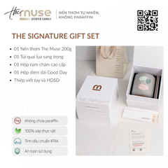 Nến thơm The Muse - Our Story - Hương Nước Hoa Nam