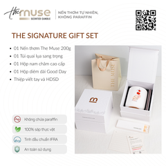 Nến thơm The Muse - Yoga Time - Hương Gỗ Palo Santo