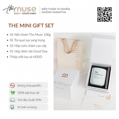 Nến thơm The Muse - Mint & Coconut - Hương Bạc Hà & Dừa