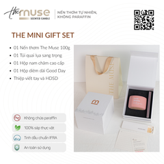 Nến thơm The Muse - Peach Blossom - Hương Hoa Cỏ và Gỗ