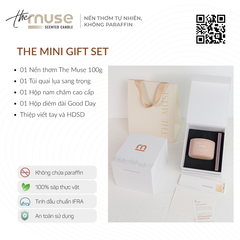 Nến thơm The Muse - Sage & Wood - Hương Xô Thơm & Gỗ Palo Santo