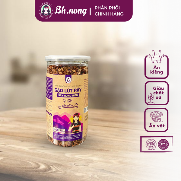 Gạo lứt sấy rong biển (ăn liền)