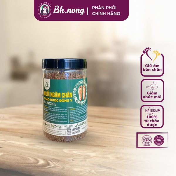 Muối ngâm chân thảo dược