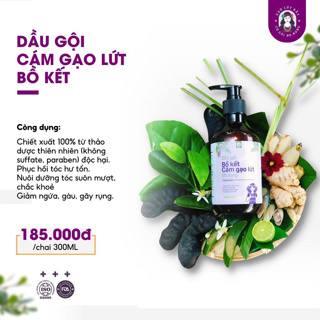 Dầu gội bồ kết