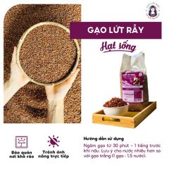 Gạo lứt rẫy (Hạt sống)