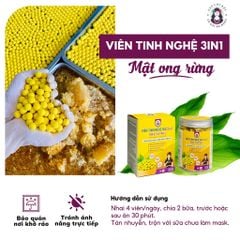 Viên tinh nghệ mật ong rừng