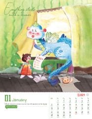 Bộ lịch để bàn “Hành trình chinh phục ước mơ - 2024”