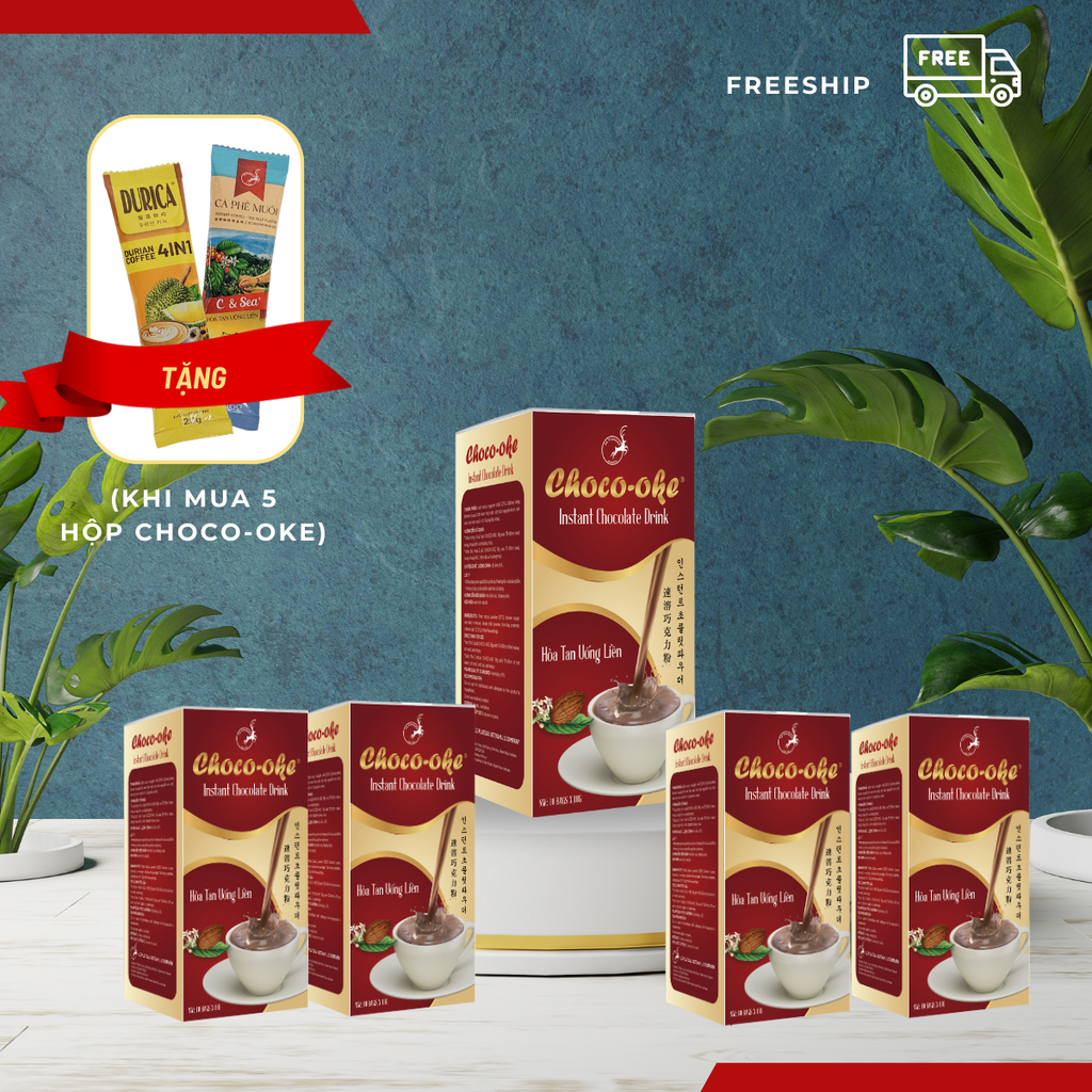 Socola Hòa tan Uống liền CHOCO-OKE