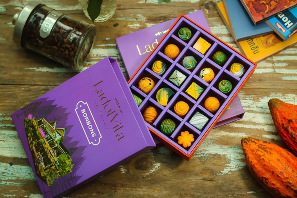 Bonbon Sô cô la - Hộp 6 viên