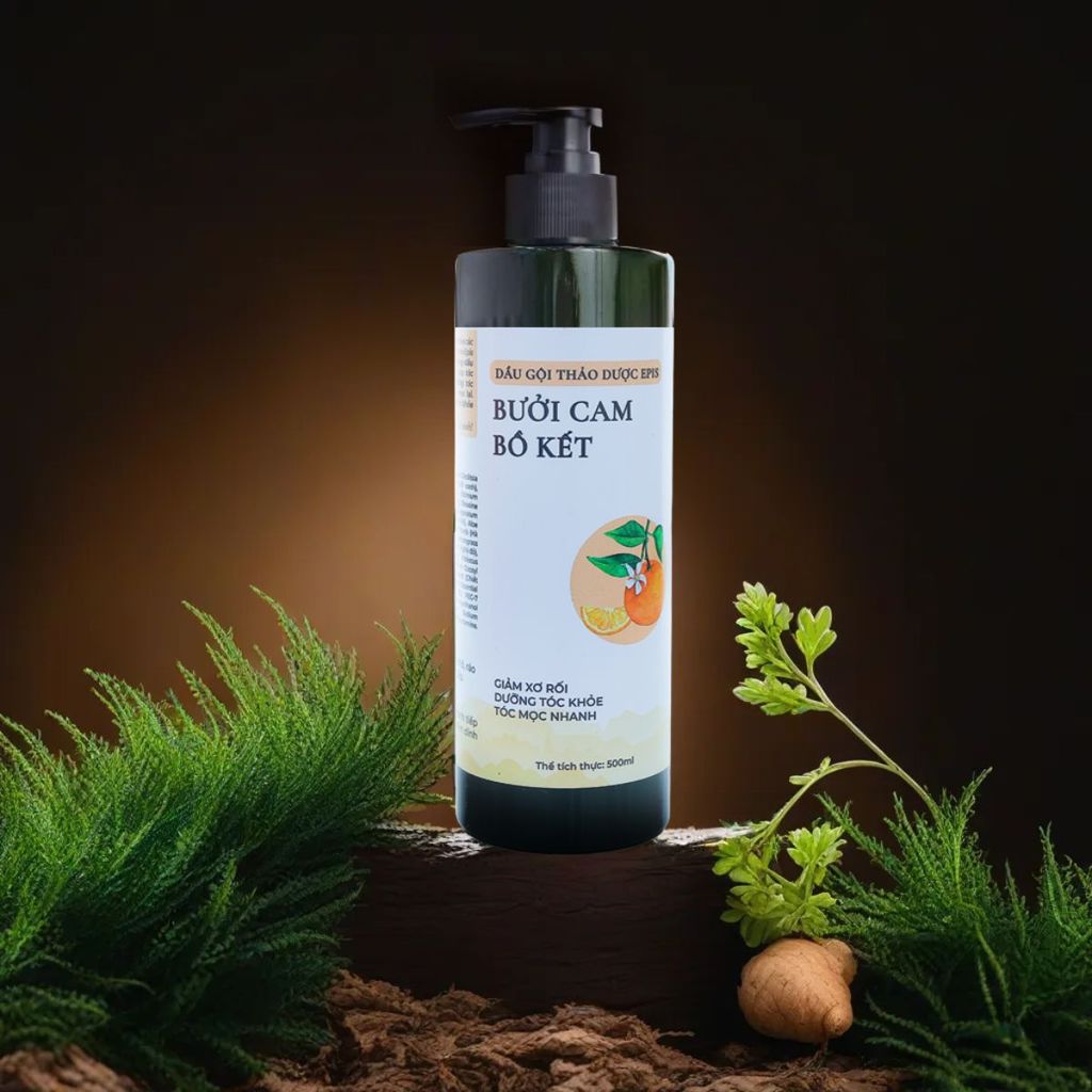 Dầu gội bưởi cam bồ kết