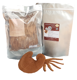 Linh Chi Đỏ giống Nhật Cắt lát 50g