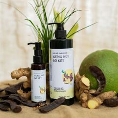 Dầu gội gừng núi bồ kết