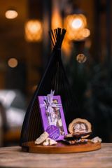 Thanh mendiant sô cô la các loại hạt và sầu riêng sấy 100gr