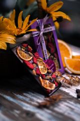 Thanh mendiant Sô cô la trái cây và hạt dẻ cười 100gr