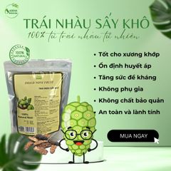 Trái nhàu sấy khô
