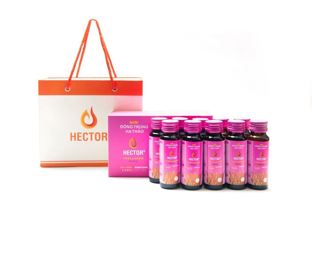Nước ĐTHT Hector Collagen (Hộp 10 chai)