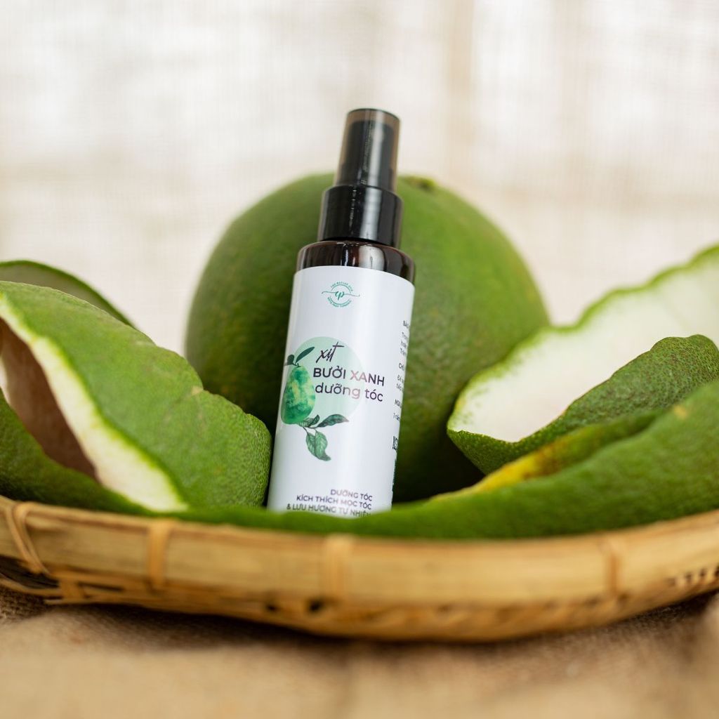Xịt bưởi xanh dưỡng mọc tóc