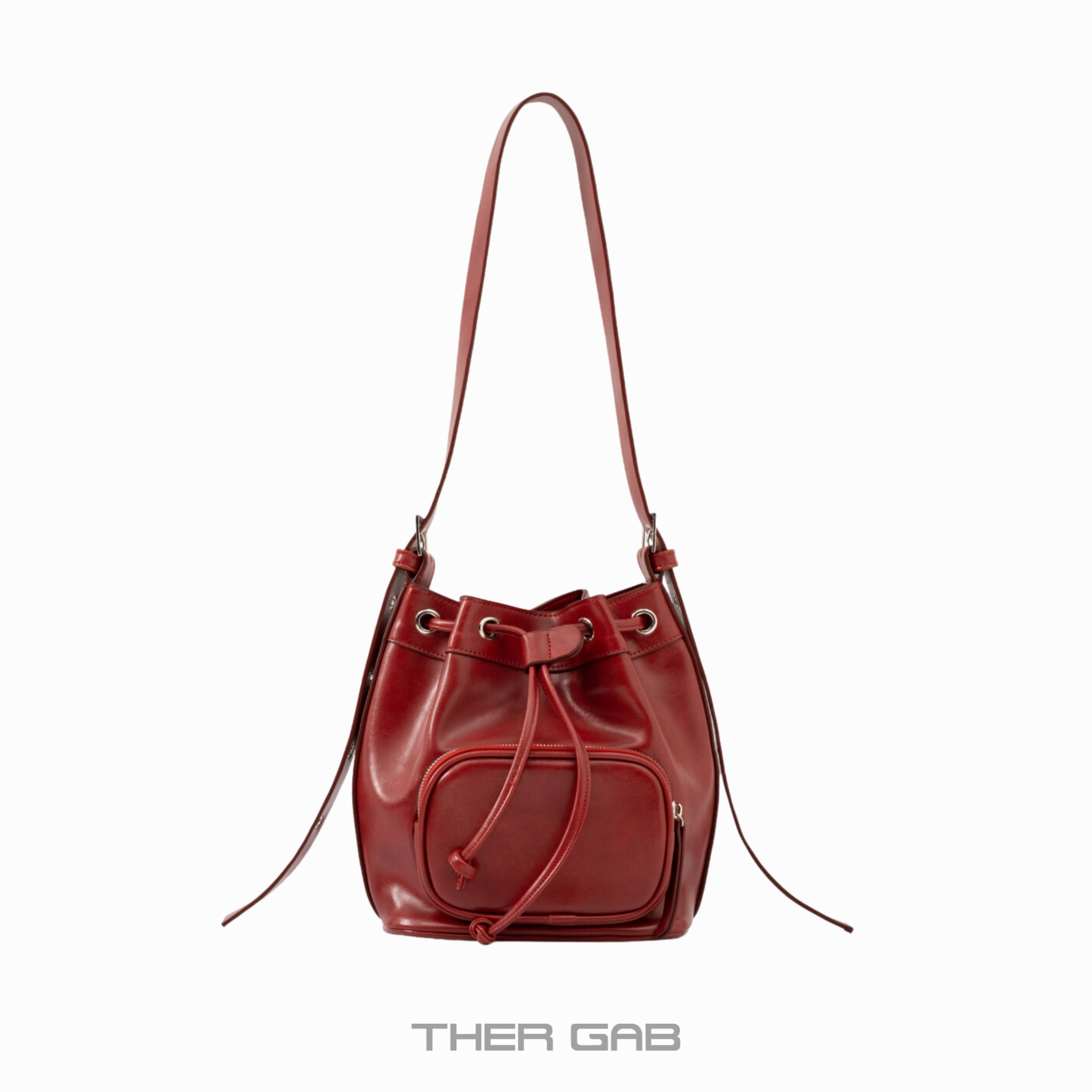 Tam's Bucket Bag Red – THER GAB