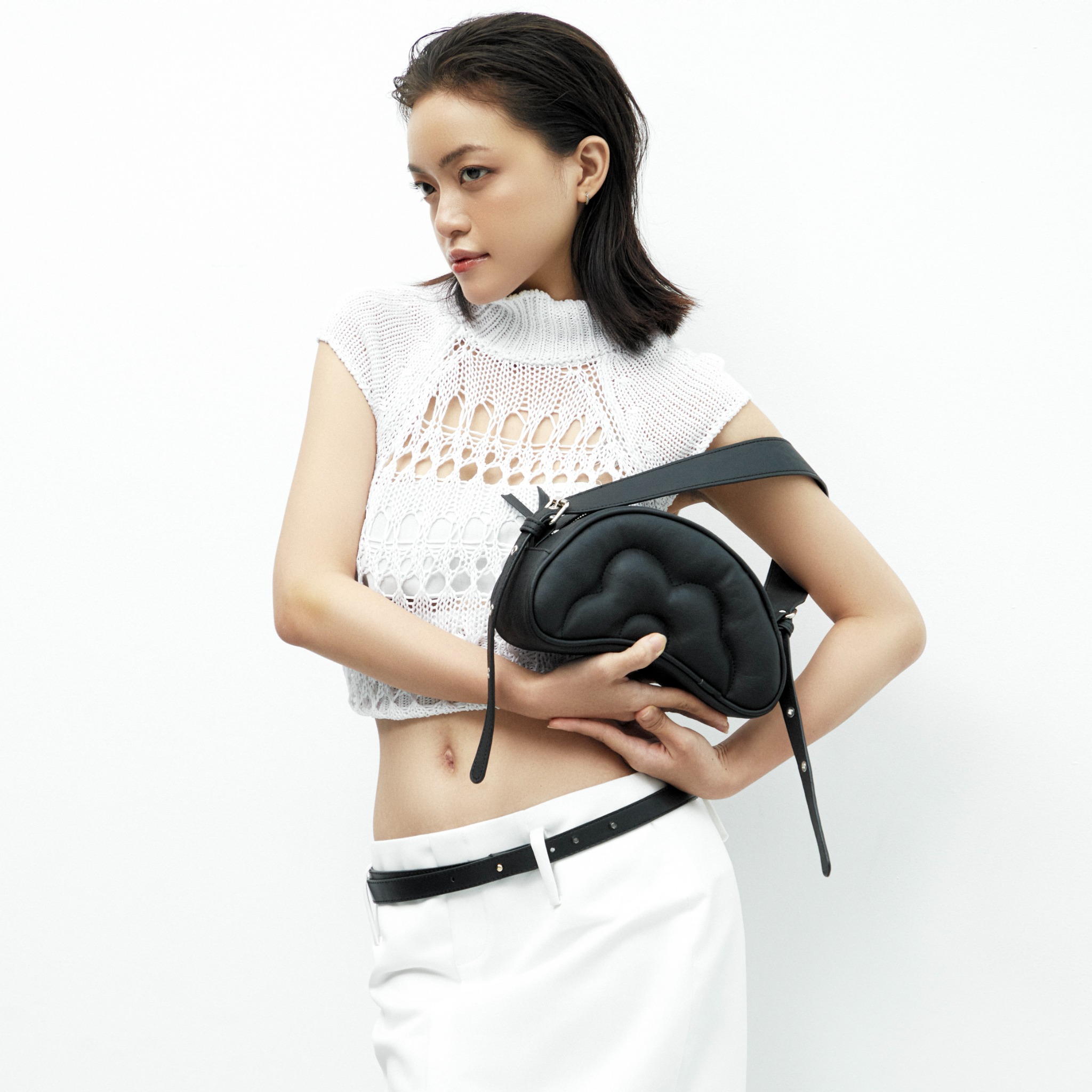 【期間限定特価】 Bean Flower Bag Black – THER GAB その他