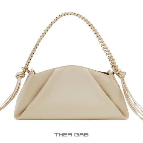 Artisan Dumpling Bag | Beige