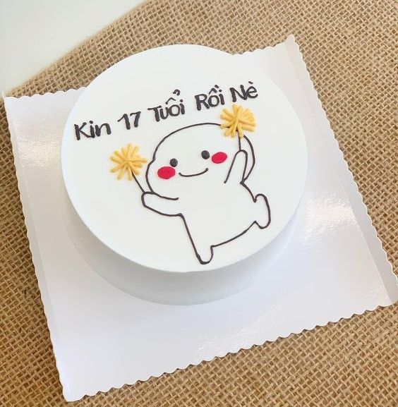 Bánh Bento Meme Cầm Pháo Bông Siêu Lầy