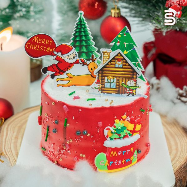 Bánh Kem Mini Giáng Sinh N005