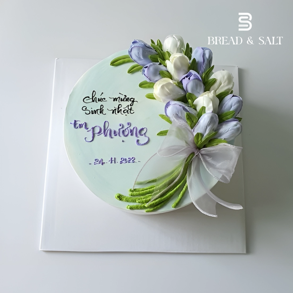 Bánh Kem Đoá Hoa Dành Tặng Mẹ, Tặng Thầy Cô