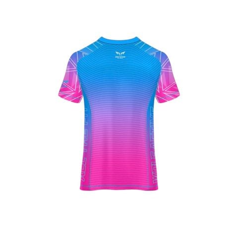 Áo Thun Nữ Chạy Bộ Wolf Active Signature 2025, Chất Vải Wolf Active