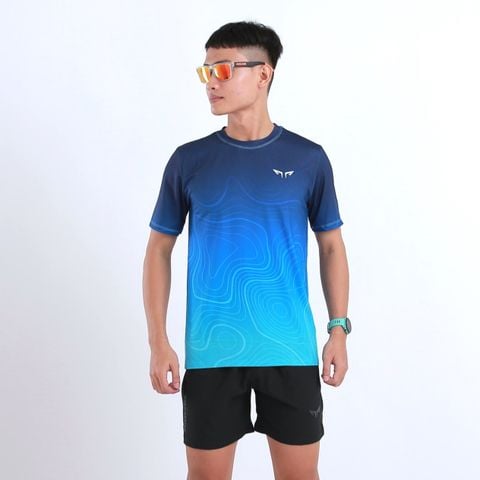 Áo Chạy Bộ Nam Wolf Active Essential Run 91, Chất Vải Maxcool Mềm Mịn, Co Giãn 4 Chiều Thoải Mái Vận Động