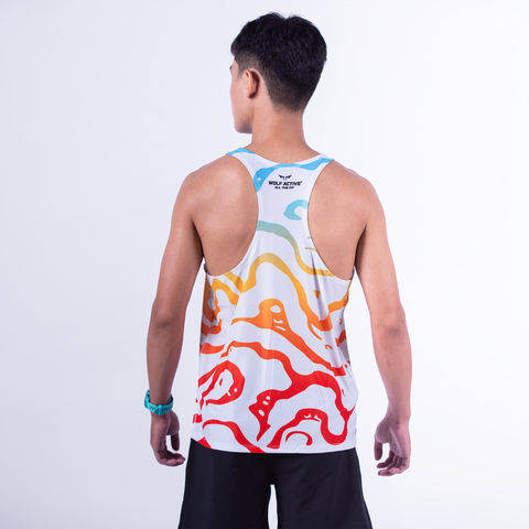 Áo Chạy Bộ Singlet Wolf Active Mạch Ngầm 29, Chất Vải Wolf Active Mỏng Nhẹ, Nhanh Khô, Co Giãn 4 Chiều, Thoải Mái Vận Động