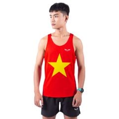 Áo Ba Lỗ Chạy Bộ Nam Nữ Wolf Active Cờ Đỏ Sao Vàng 93, Chất Liệu Active Max Cao Cấp, Thoáng Khí, Mềm Mịn, Co Giãn 4 Chiều