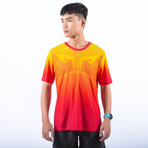Áo Thun Chạy Bộ Nam Wolf Active Run Original 33,Chất Vải Wolf Active Cao Cấp Siêu Nhẹ, Nhanh Khô, Co Giãn 4 chiều