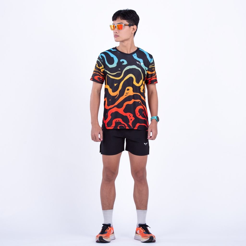 Áo Chạy Bộ Nam Wolf Active Mạch Ngầm 28, Chất Vải Wolf Active Nhẹ, Nhanh Khô, Thoáng Khí