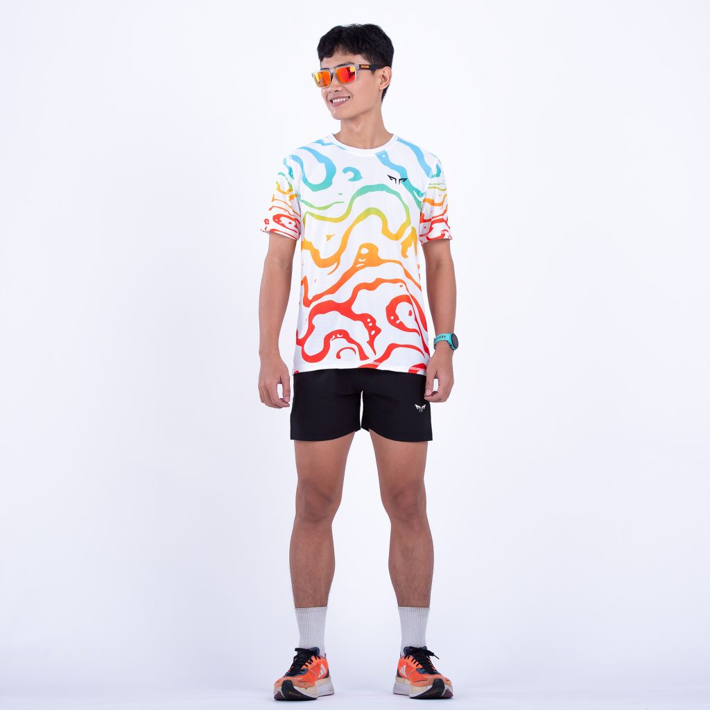Áo Chạy Bộ Nam Wolf Active Mạch Ngầm 28, Chất Vải Wolf Active Nhẹ, Nhanh Khô, Thoáng Khí